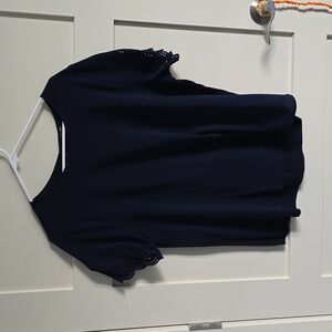 Papermoon Navy Blouse